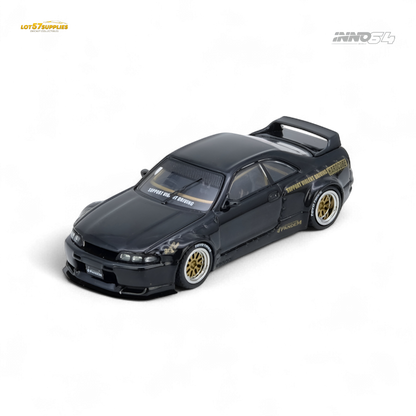 (Pre-Order) inno64 PANDEM GT-R (BCNR33) - Black 1:64