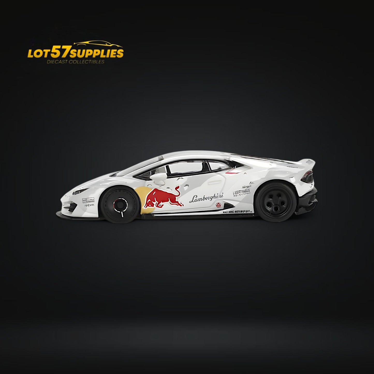 Mini-GT Lamborghini Huracan LB Works Ver. 2 Mad Mike NIMBUL RedBull Camouflage 1:64 MGT00967