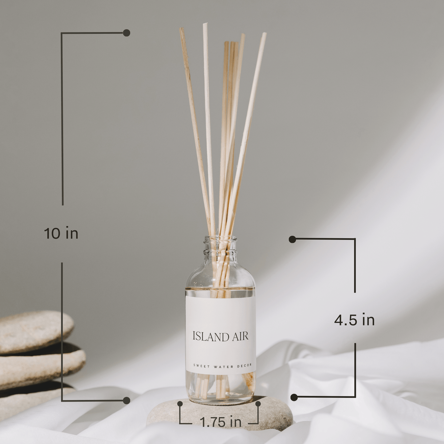 Farmhouse Clear Reed Diffuser by Sweet Water Decor