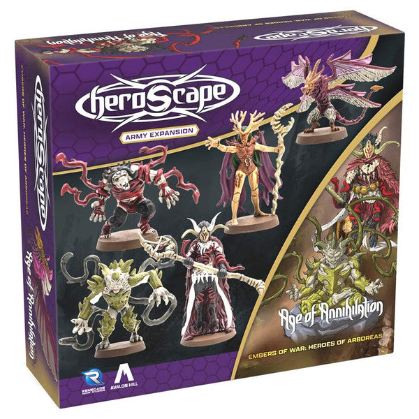Heroscape: Age of Annihilation - Heroes of Aboreas Army Expansion