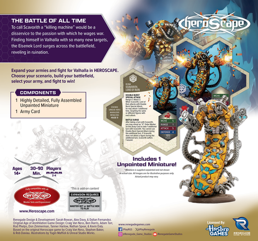 Heroscape: Scavorith, Lord of Ruin Army Expansion