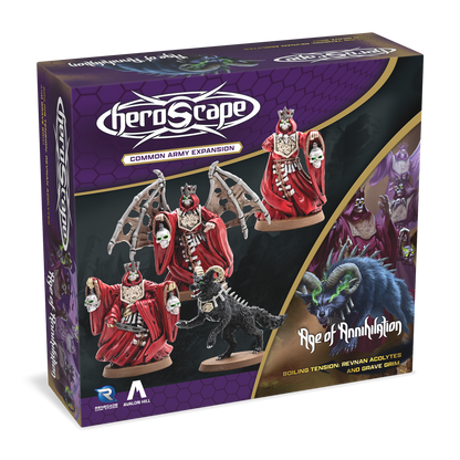 Heroscape: Revnan Acolytes & Grave Grim Common Army Expansion