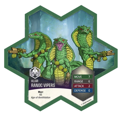 Heroscape: Age of Annihilation - Elites of Ullar & Ranoc Vipers - Common Army Expansion