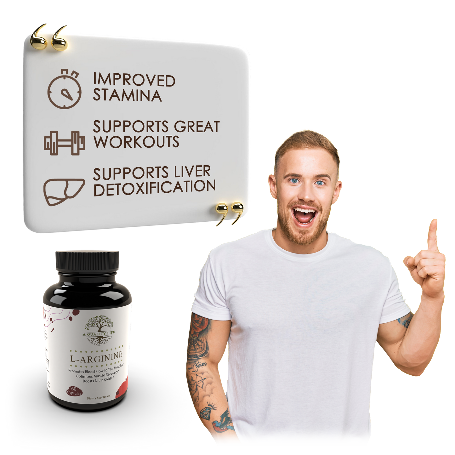 L-Arginine by A Quality Life Nutrition