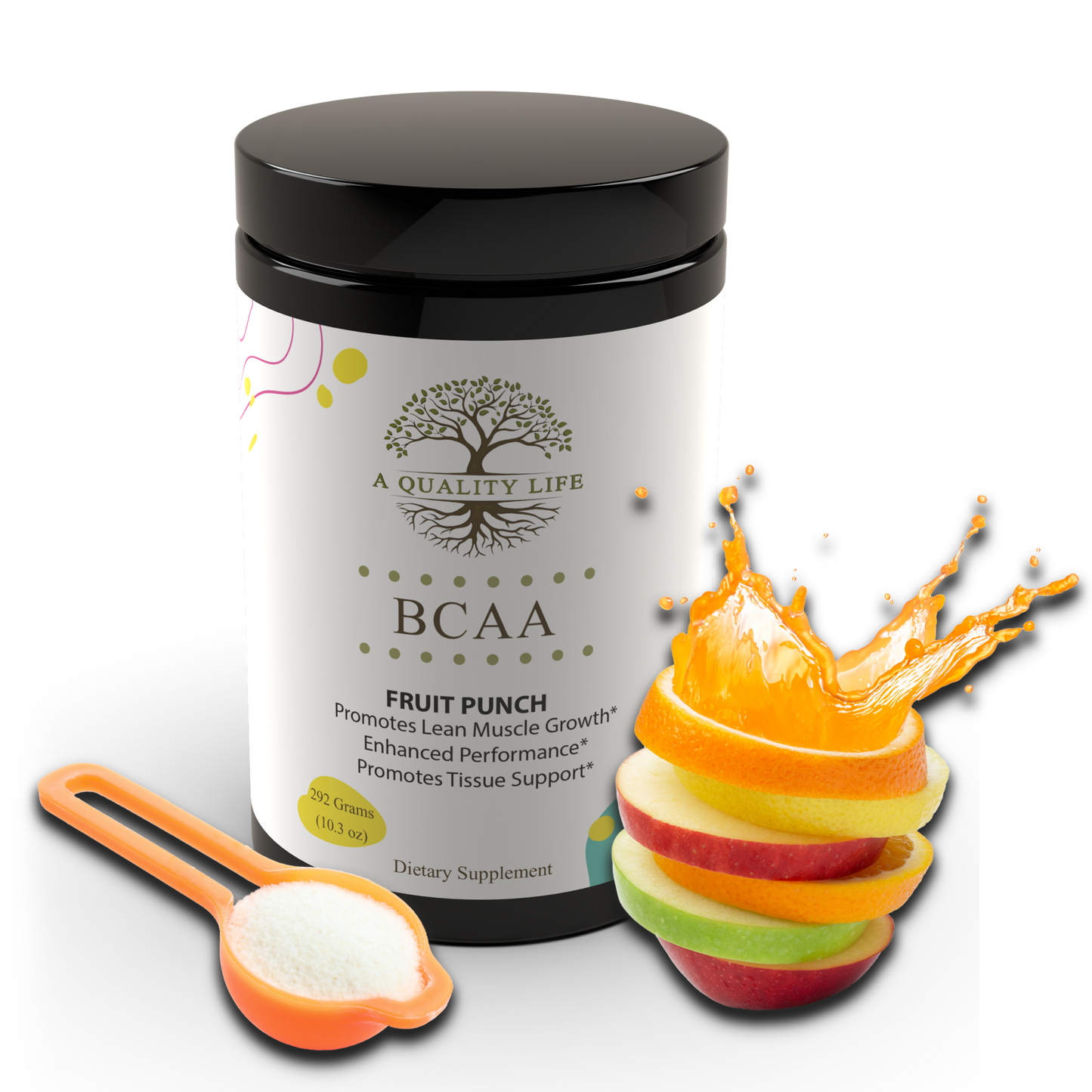 BCAA Fruit Punch by A Quality Life Nutrition