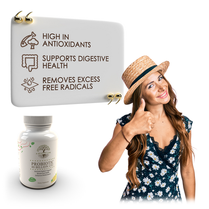 Probiotic 40 Billion CFU by A Quality Life Nutrition