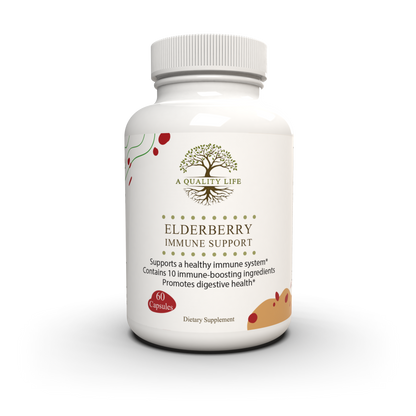 Elderberry Immune Support by A Quality Life Nutrition