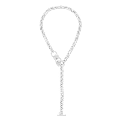 ROYAL TOGGLE CONVERTABLE LARIAT NECKLACE by eklexic jewelry