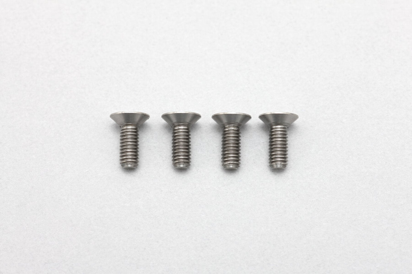 RP-042-08A Racing Performer M3x8mm Titanium Flat Head Socket Screw (4)