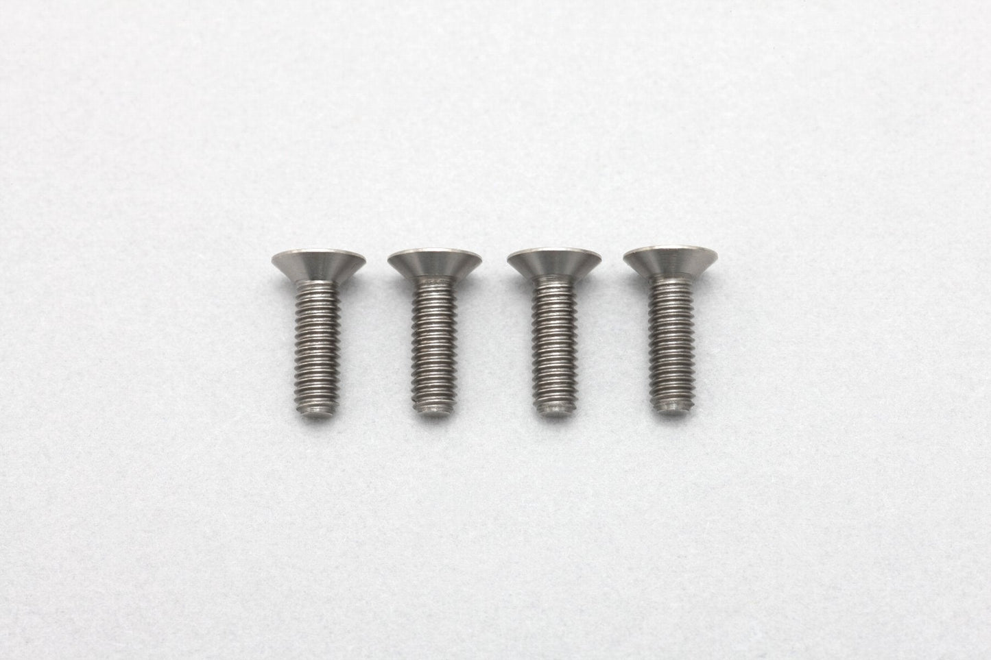 RP-042-10A Racing Performer M3x10mm Titanium Flat Head Socket Screw (4)