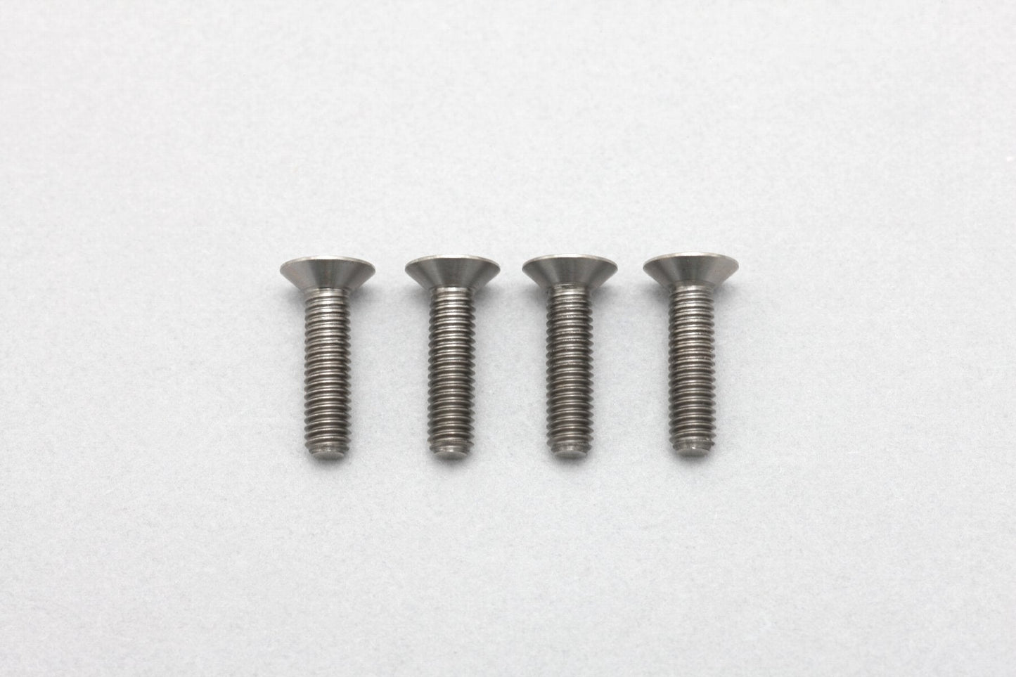 RP-042-12A Racing Performer M3x12mm Titanium Flat Head Socket Screw (4)