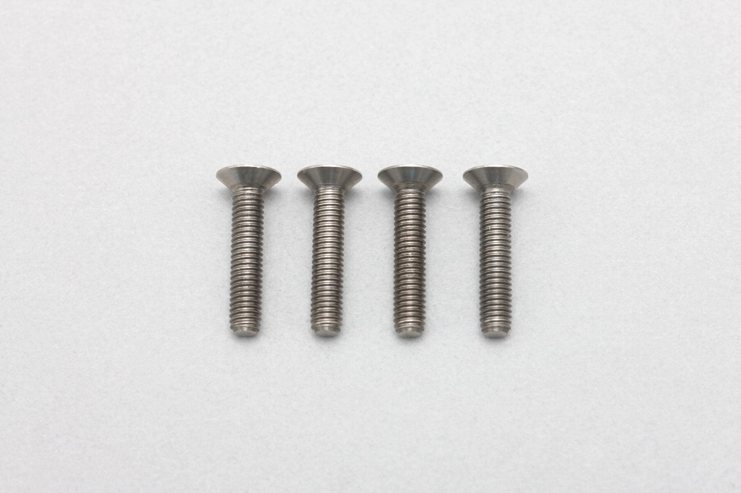 RP-042-15A Racing Performer M3x15mm Titanium Flat Head Socket Screw (4)