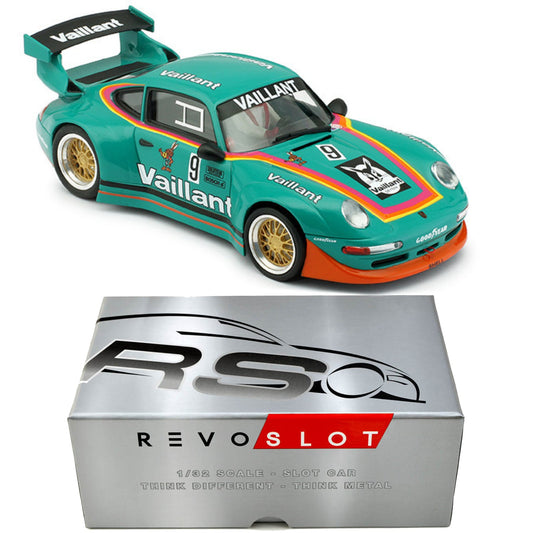Revoslot Porsche 911 GT2 #9 Vaillant 1/32 Slot Car RS0137 Revo Slot