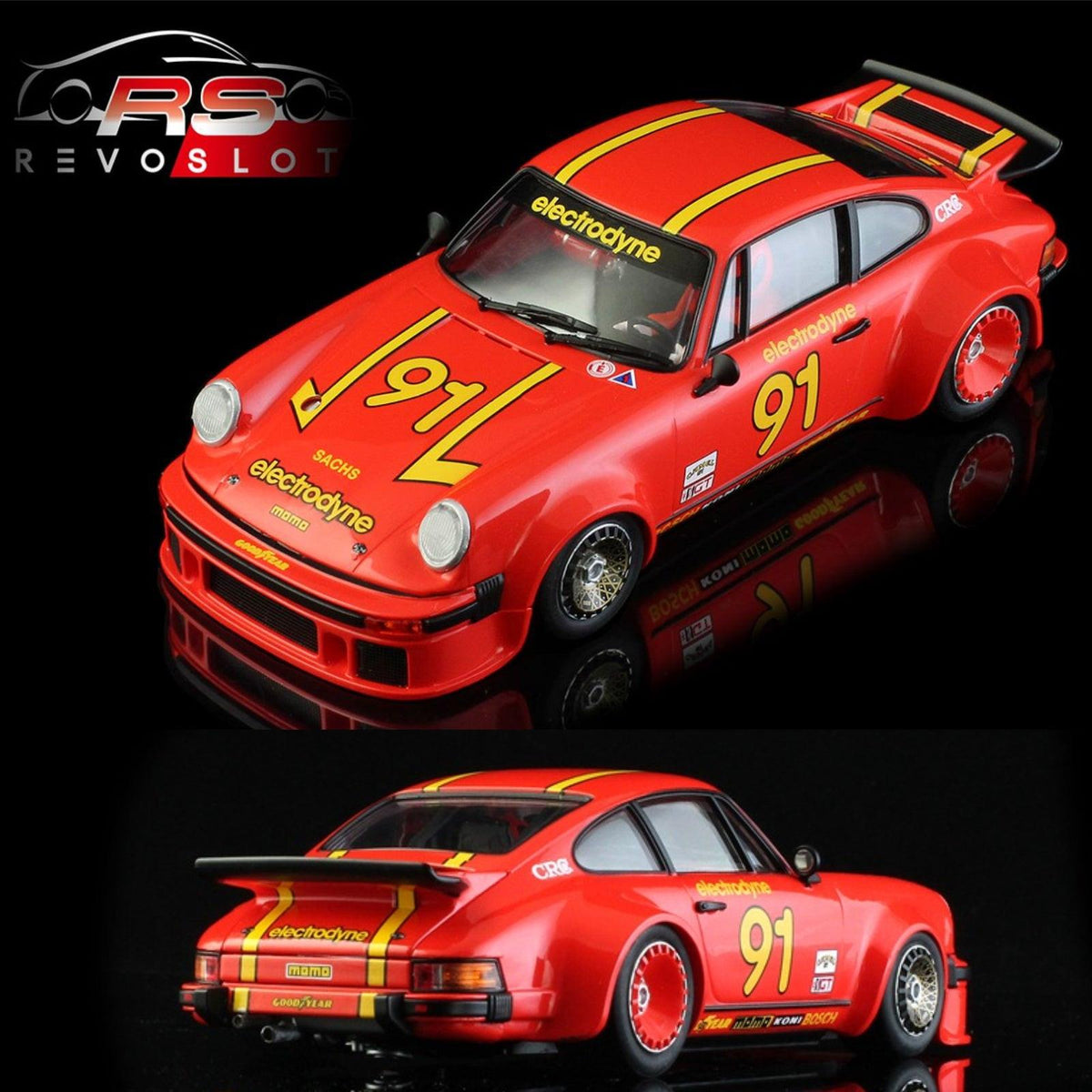 Revoslot Porsche 934 Momo 1981 IMSA Molson 1000 1/32 Slot Car RS0290