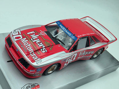 Revoslot Ford Mustang GTO Folgers/Motorcraft 1/32 Slot Car RS0318