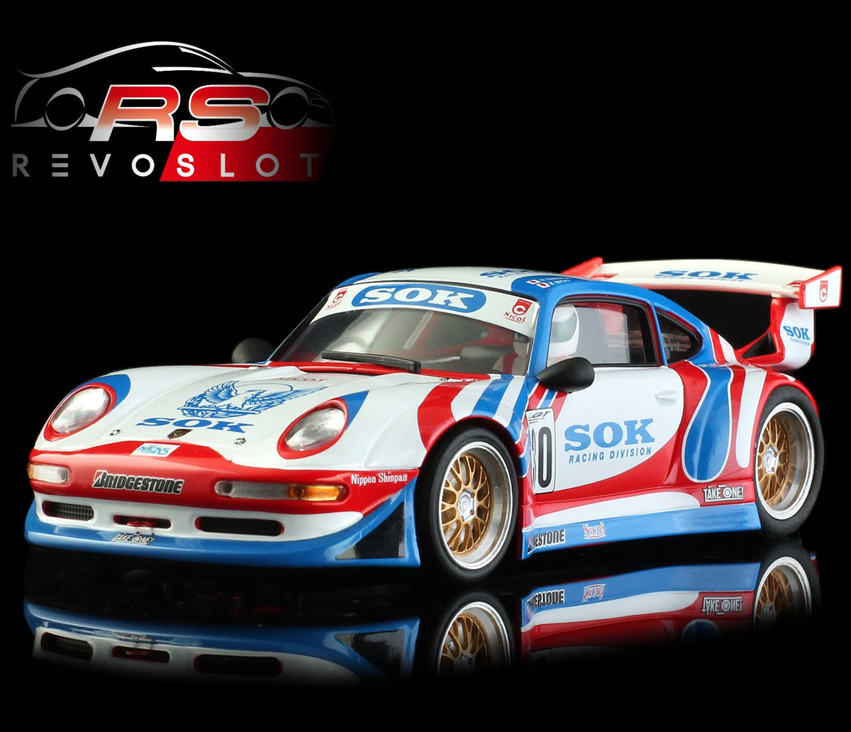 Revoslot Porsche 911 GT2 Sogo Keib JGTC GT500 1996 1/32 Slot Car RS0323