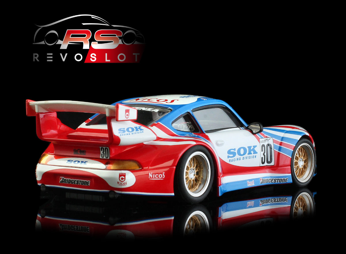 Revoslot Porsche 911 GT2 Sogo Keib JGTC GT500 1996 1/32 Slot Car RS0323