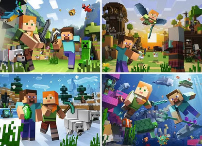 Ravensburger: Puzzle - Minecraft - Bumper Puzzle Pack