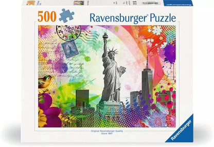 Ravensburger: Puzzle - New York Postcard