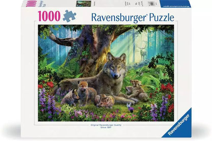 Ravensburger: Puzzle - Wolves in the Forest