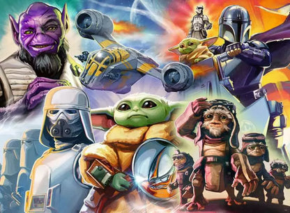 Ravensburger: Puzzle - Star Wars - The Mandalorian and Grogu
