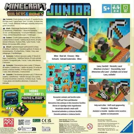 Ravensburger: Minecraft - Builders & Biomes- Junior