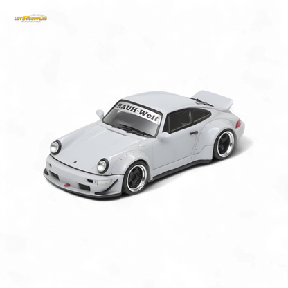 Fast Speed RWB 964 Wide-Body Duck Wing Grey 1:64