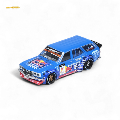 Inno64 MAD MIKE 1976 MAZDA RX3 Station Wagon D1GP Series 2024 1:64