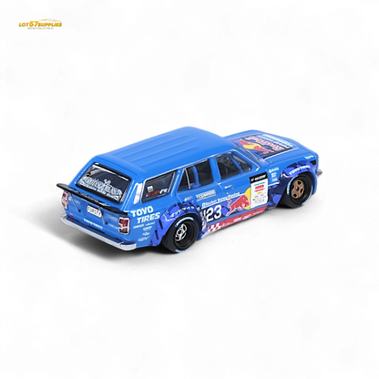 Inno64 MAD MIKE 1976 MAZDA RX3 Station Wagon D1GP Series 2024 1:64