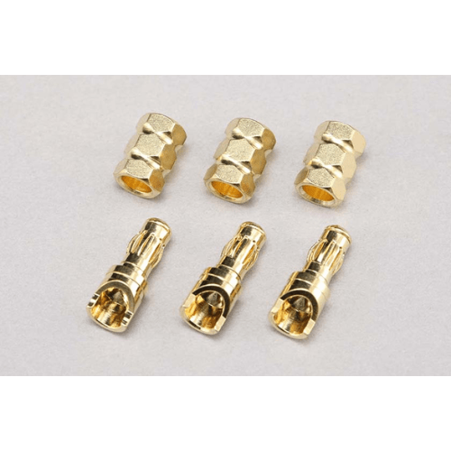 RP-107A Racing Performer 3.5mm Motor Bullet Female Connectors (3 sets)