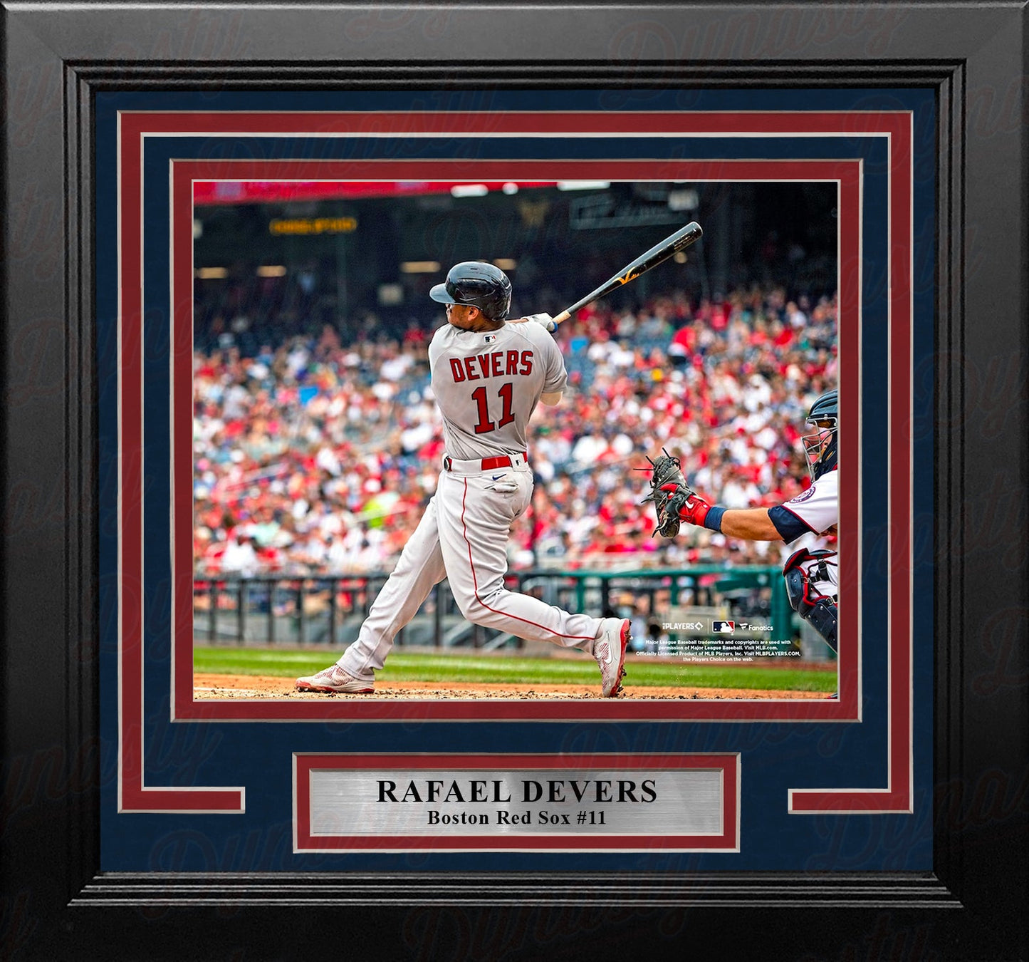 Rafael Devers in Action Boston Red Sox 8" x 10" Framed Baseball Photo
