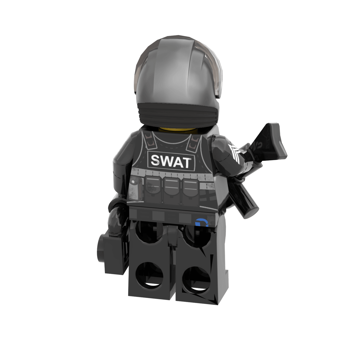SWAT Sergeant - Custom Minifig https://admin.shopify.com/store/studbee/products/10036203487530?fromInventory=true- Made Using LEGO® Parts