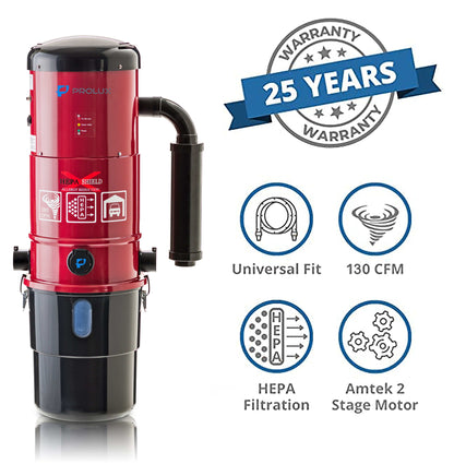 Prolux CV12000 Central Vacuum Power Unit with most powerful 2 speed motor and 25 Year Warranty! by Prolux Cleaners