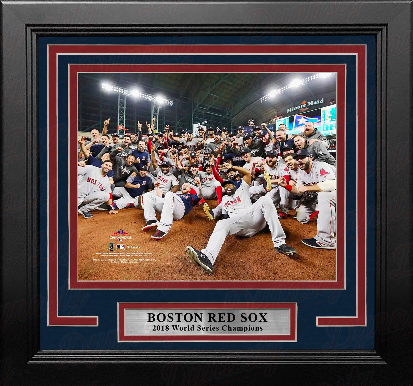 Boston Red Sox 2018 World Series Champions Team Celebration 8" x 10" Framed Baseball Photo