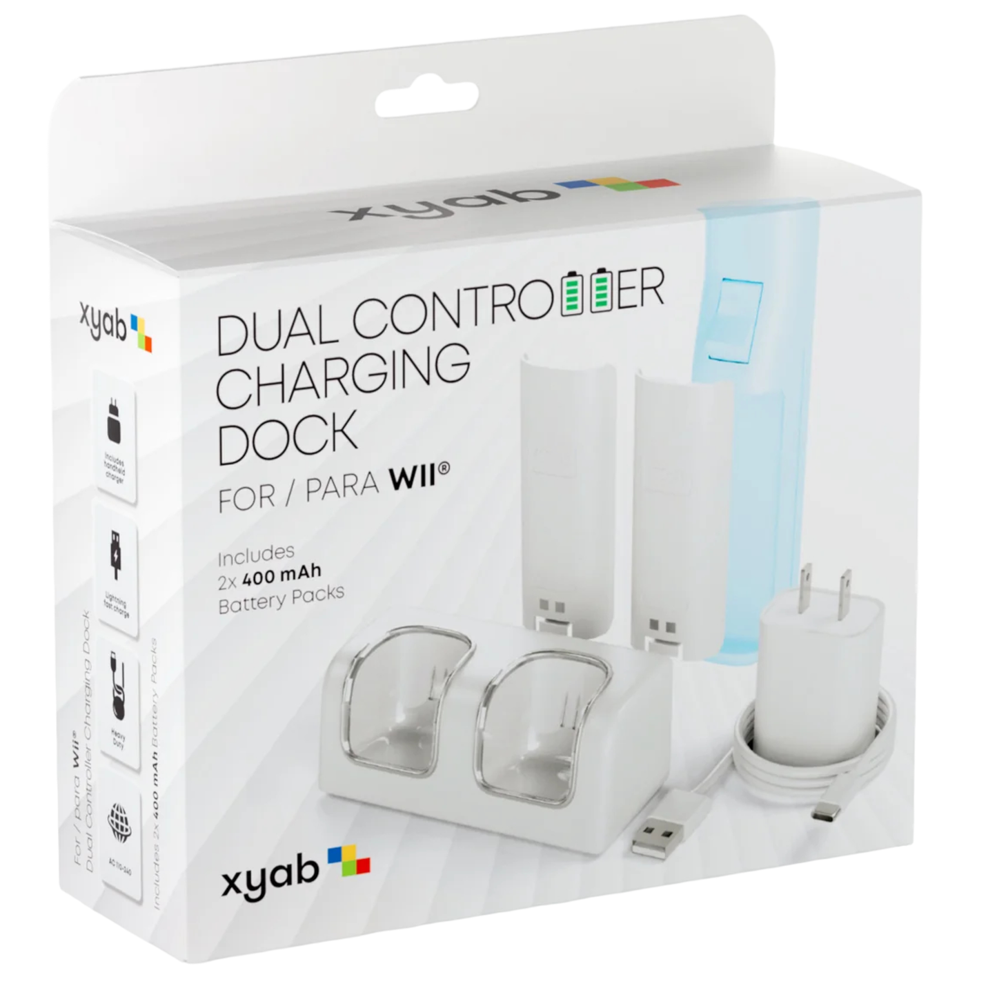 Dual Controller Charging Dock - Nintendo Wii & Wii U