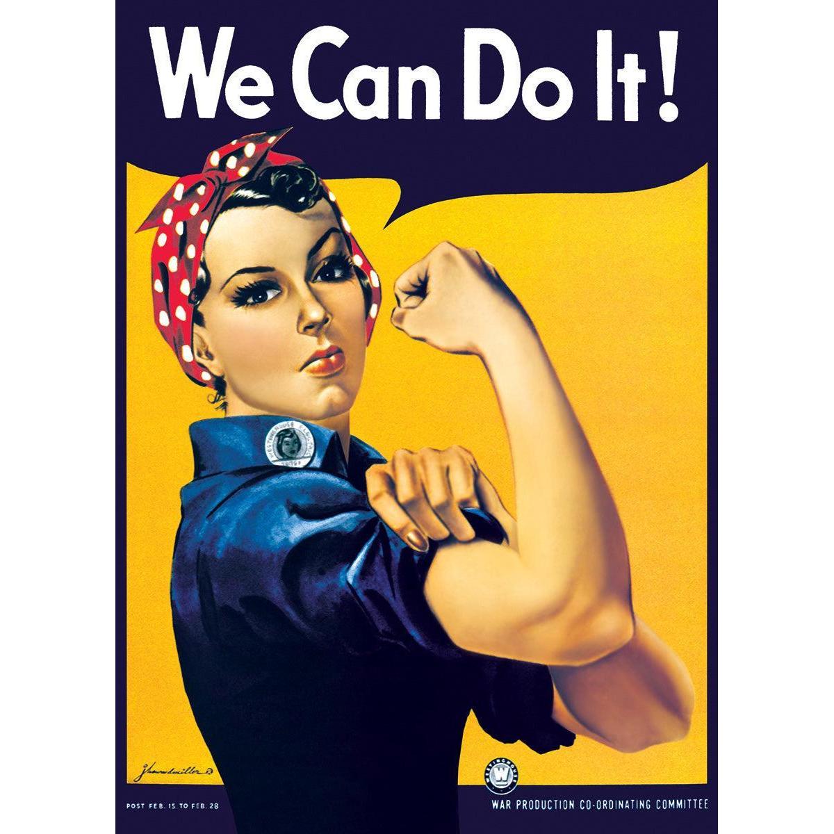 Rosie the Riveter 1000 Piece Jigsaw Puzzle Eurographics