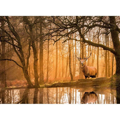 Rustling Silence "Peace Puzzle" 500 Piece Jigsaw Puzzle Clementoni