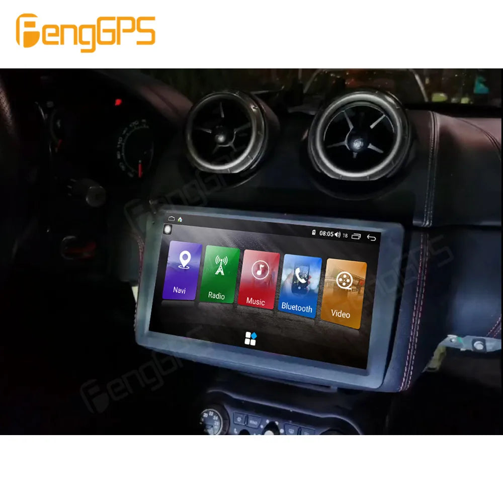 9 Inch Android Car Radio For Ferrari California 2009-2018 Navigation GPS Original Car Functions Auto Accessoires WIFI Carplay