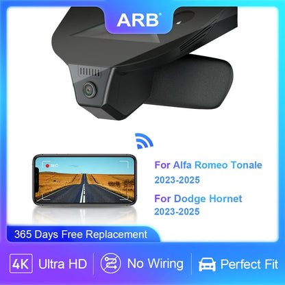 Car Cam For Dodge Hornet / Alfa Romeo Tonale 2023 2024 2025, Perfect Original Factory Style Vehicle Recording Camera