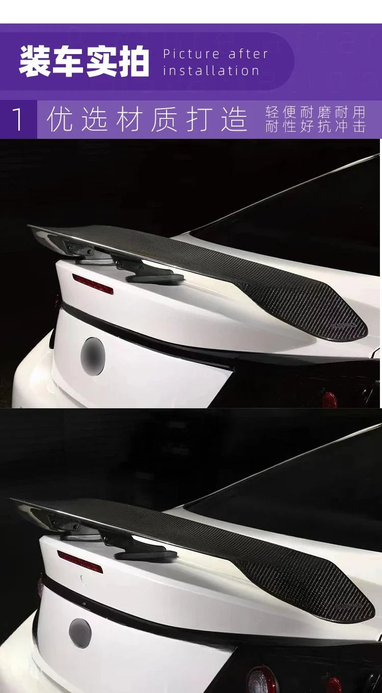 For Toyota 86 Subaru BRZ Modified SARD Tail, Carbon Fiber Tail Fixed Wind Wing Spoiler