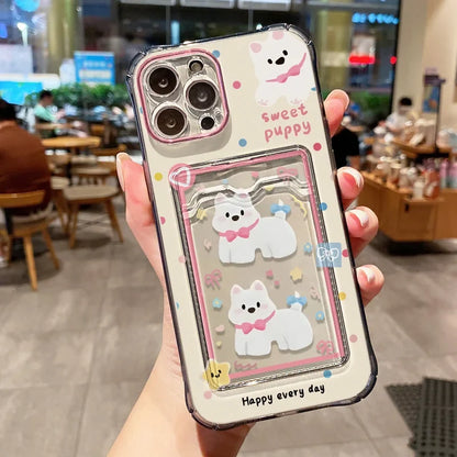 Cute Dinosaur Silicone Phone Case