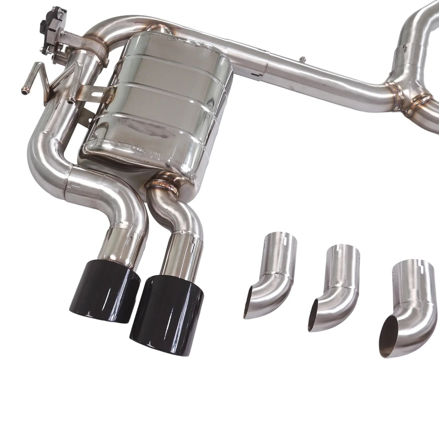 GFC Catback Exhaust Muffler for 2018 10th Gen Honda Civic FC1 1.5T, Car Electric Valve Exhaust System Made of Stainless Steel
