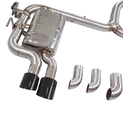 GFC Catback Exhaust Muffler for 2018 10th Gen Honda Civic FC1 1.5T, Car Electric Valve Exhaust System Made of Stainless Steel