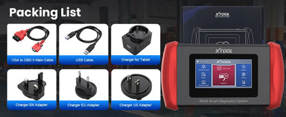 XTOOL Inplus IP608 Car Diagnostic Tools 30 +Service Functions OBD2 Scanner Auto VIN Scan Car Tools CANFD Lifetime Free Update