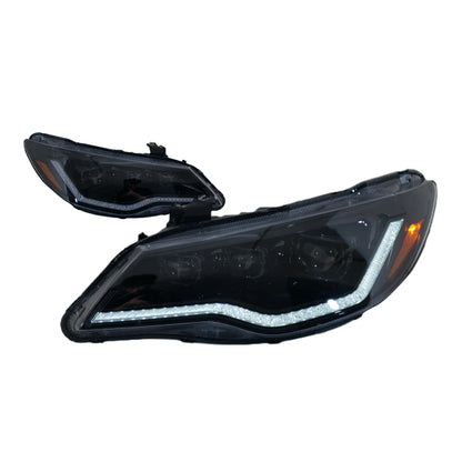 TYPY Car Lights For Honda Civic 8th FD2 Headlight 2012-2015 LED Projetor head Lamp Daytime Running Light Automotive Accessories
