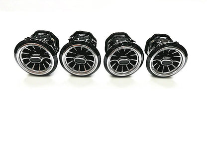 The dashboard air conditioning vent LED 64-color turbo vent is suitable for Hummer H2