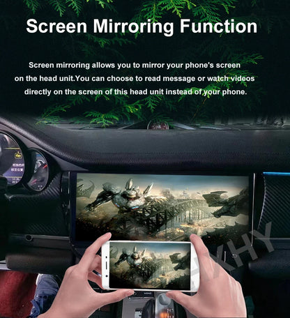 Double Interactive Screen Android 13 8+128G car radio Car Multimedia Stereo For Porsche Macan 2014-2018 DSP 360 Navigation