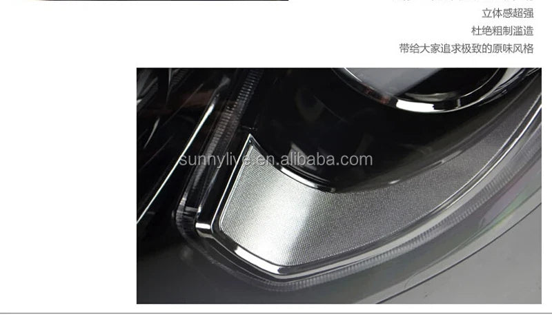LED Head Lamp For VOLKSWAGEN Scirocco 2008 To 2015 For 1.4 Version