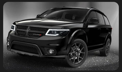 AKD Car Styling for Dodge JCUV Journey 2009-2016 LED Headlight Fiat Freemont LED DRL Hid Angel Eye Bi Xenon Beam Accessories