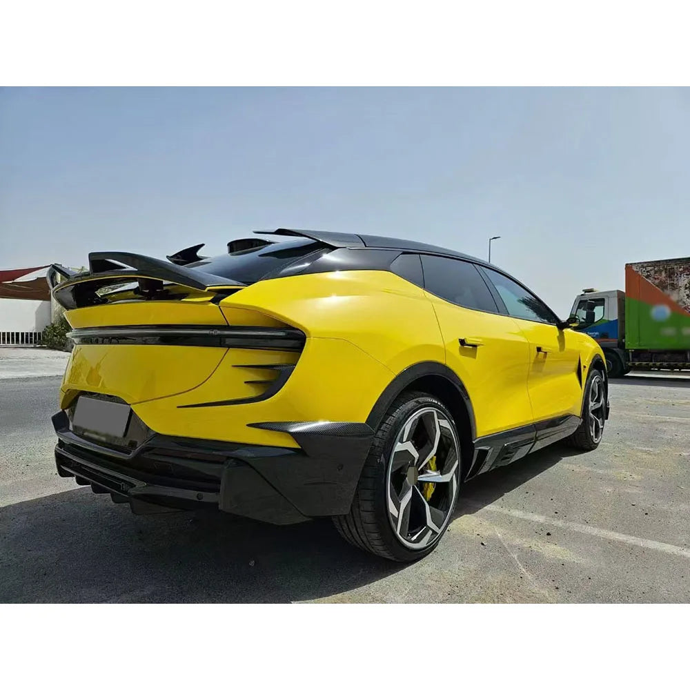 Dry Carbon Fiber Car Front Lip Rear Diffuser spoiler Side Skirts Fender Splitters FRP Accessories for Lotus Eletre Body Kits